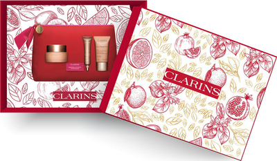 Set kujdesi për fytyrë Clarins Extra Firming, krem dite 50ml, serum 10ml, krem nate 15ml
