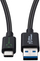 Kabllo USB Microconnect ECO USB 3.2 Gen 2, USB C me USB A, 1m, e zezë