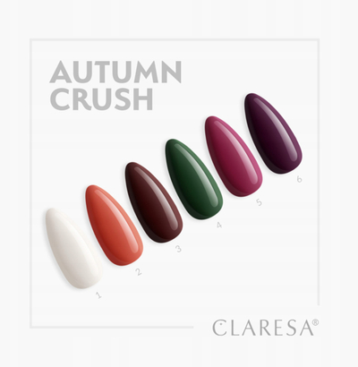 Llak hibrid për thonj Claresa Autumn Crush 2, 5g, portokalli karamel
