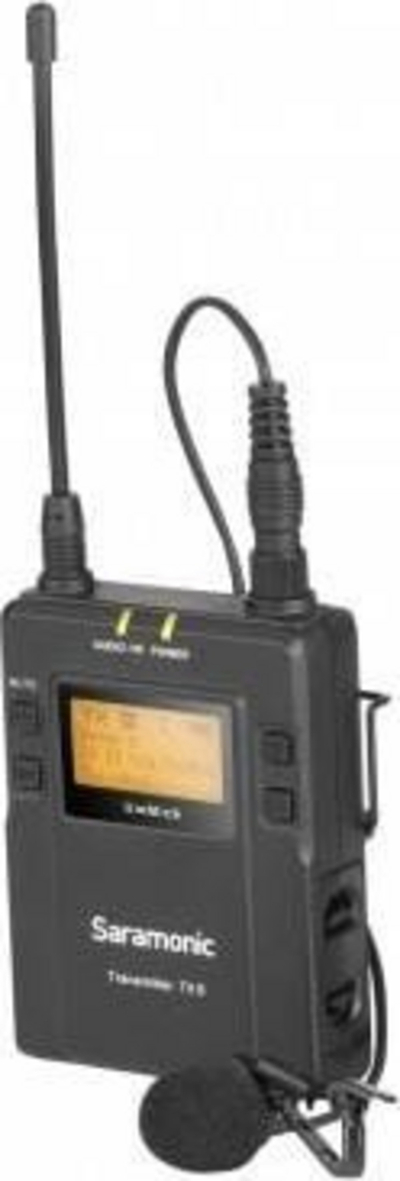 Transmetues wireless lavalier Saramonic UwMic9 TX9, body-pack, me ekran LCD, i zi