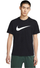 Bluzë Nike Sportswear Swoosh, pambuk, logo përpara, e zezë