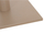 Bazë tavoline metalike HM421.25, 40x40x72cm, ngjyra cappuccino