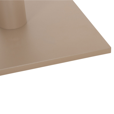 Bazë tavoline metalike HM421.25, 40x40x72cm, ngjyra cappuccino