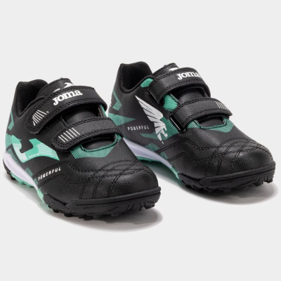 Детски копачки за фудбал Joma Powerfull Jr TF, за вештачка трева, со амортизација, повеќебојни
