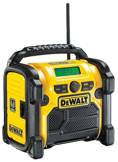 Radio për zona ndërtimi Dewalt DCR020, e verdhë/ e zezë