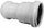 Редуктор за канализација Sewer Socket Reducer Fi 50x40, PP, бел