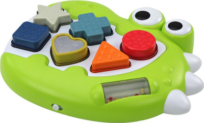Lodër sorter dinozaur Leantoys Playing Dinosaur Sorter, muzikore, shumëngjyrëshe