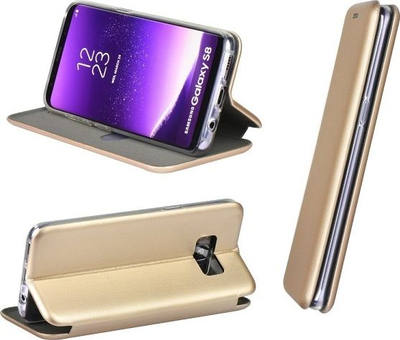 Футрола портфељ Beline Book Magnetic за iPhone 7 8 SE 2020 SE 2022, магнетно затворање, златна
