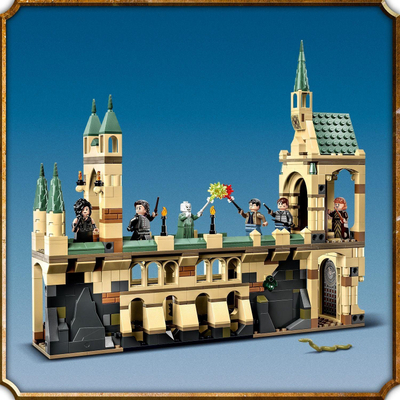 Set LEGO Harry Potter Beteja e Hogwarts 76415, 878 copa, për kalamaj
