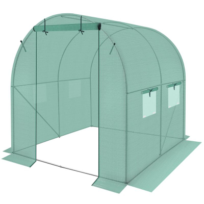 Serë tunel Saska Garden Greenhouse, 200x200x200 cm, jeshile