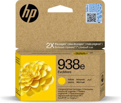 Patron boje HP 938e EvoMore, Yellow, XL, origjinal