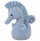 Lodër pelushi Lean Toys Kuaj Deti 22451, 25 cm, blu