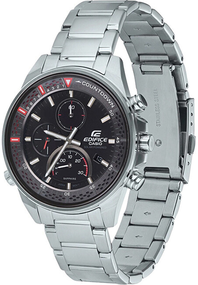 Orë dore për meshkuj Casio, e argjendtë