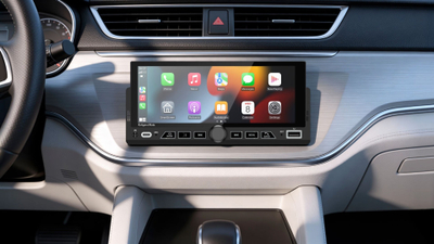 Radio makine Kruger&amp;Matz KM2017, 1 DIN, 6.9", CarPlay Android Auto