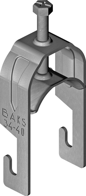 Kapëse kabllosh UKZ1 34-40 401200, metal, gri