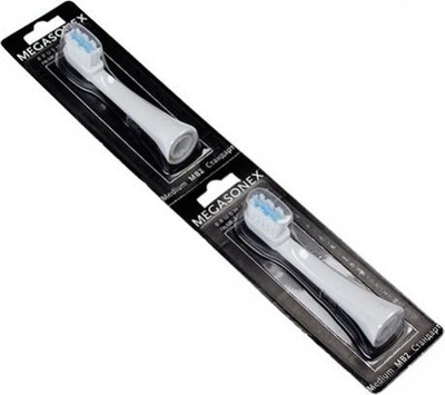 Kokë zëvendësuese furçe dhëmbësh Megasonex MB2, medium, set me 2 copë