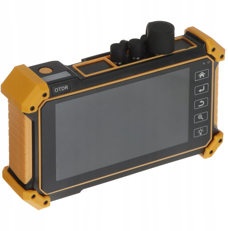 Reflektometër optik Lange Łukaszuk CS-R5B-50H, ekran 5.5", Li-Ion, portokalli i zi