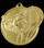 Medalje futbolli MMC Gold MMC46050, 60mm, e artë