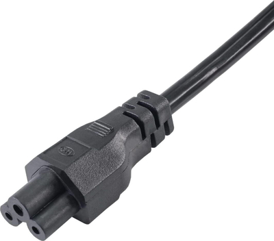 Kabllo rryme Akyga AK-NB-01C, IEC C5, 1.8m, e zezë