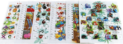 Loja elektronike edukative Jawa Game English, 12 tabela, 360 terma, shumëngjyrëshe