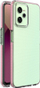 Këllëf telefoni Spring Case Realme C35, silikon TPU, me kornizë, rozë transparente
