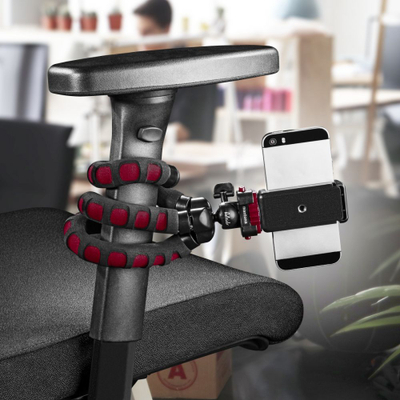 Tripod Mantona Kaleido Flex, fleksibël, i lehtë, shumëngjyrësh