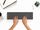 Set tastierë + maus ZOY ZKM888, wireless, i zi