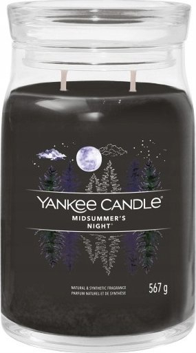 Qiri aromatik Yankee Candle Signature Midsummer Night, 567g, i zi