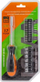 Set bitash ISMA Universal, 17 copë, me adapter, shumëngjyrësh