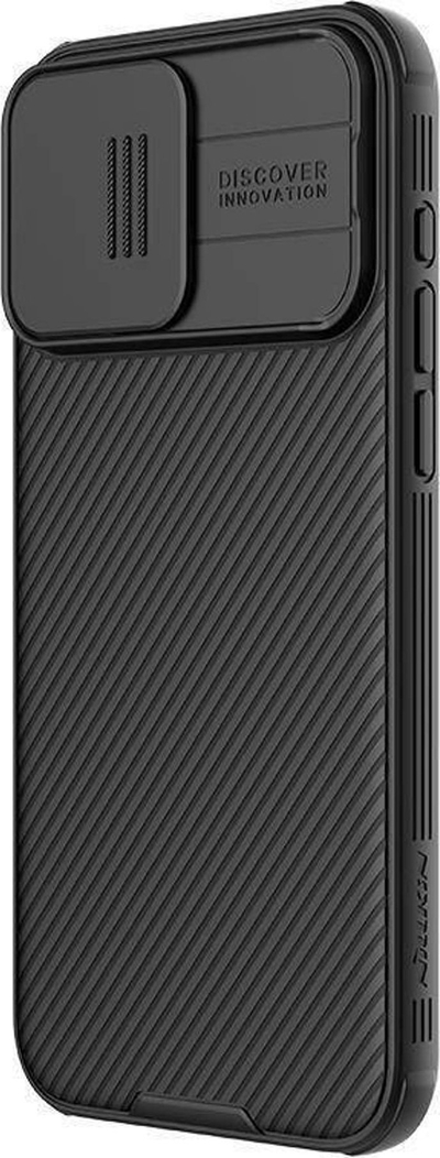 Mbrojtëse telefoni Nillkin CamShield Pro Magnetic, me kapak kamere, për iPhone 14 Pro, e zezë