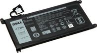 Bateri Dell, 42Wh, 3 qeliza, Lithium Ion, e zezë