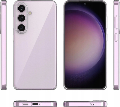 Mbrojtëse telefoni Ultra Clear për Samsung Galaxy M15, silikon, transparente