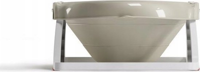 Vaskë palosëse për bebe Okbaby Onda Slim, 81.2x48x21.8 cm, gri