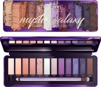 Paletë hijesh për sy Eveline Mystic Galaxy, 12 g