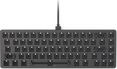 Tastierë mekanike Glorious GMMK2 Compact, barebone, ANSI, e zezë