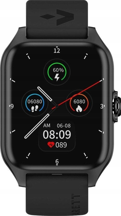 Паметен часовник Гарет Активити 2, AMOLED 1.78", Блутут, црн