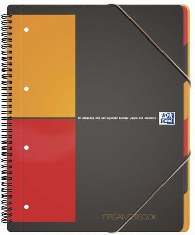 Bllok me spirale Oxford Spiral Notebook A4+, H001801, i bardhë