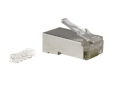 Konektorë Alantec WT107, RJ45 STP Cat.6, 100 copë, të argjendtë