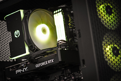 Kompjuter Actina, AMD Ryzen 7 5700X, 16GB RAM, 1TB SSD, AMD Radeon RX 7700 XT, ngjyrë e zezë