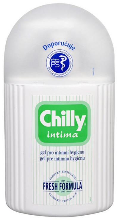 Xhel intim Chilly Fresh, Longlasting Freshness, 200 ml, jeshil