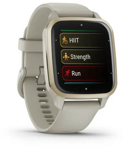 Orë e mençur GARMIN Venu Sq 2 Music Edition, Cream Gold/French Gray