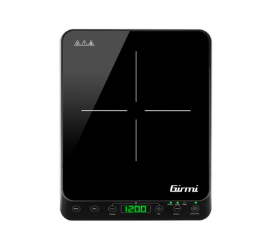 Furrë me induksion Girmi Pi04, 2000W, e zezë