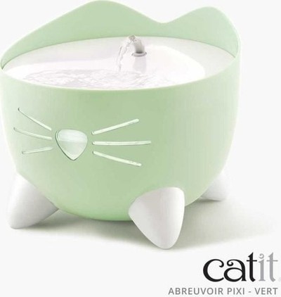 Burim uji për mace Catit Pixi, 2.5L, jeshile