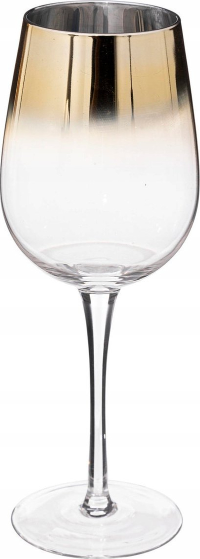 Set gotash vere Secret de Gourmet Gold Glass, 380 ml, 6 copë, transparent me ari