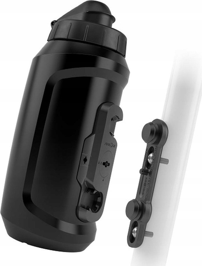 Shishe uji për biçikletë Fidlock Twist Bottle 750 Compact, 750 ml, me bazë magnetike, e zezë