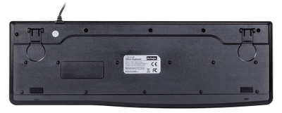 Тастатура Activejet K-3803S, USB, QWERTY, црна