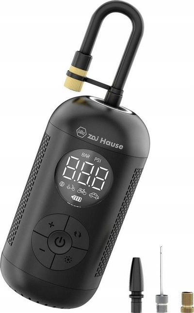 Pompe ajri pa kabllo Zai Hause, 150 PSI, set 6 copë, e zezë