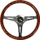 Timon portov Wood Style 380mm, imitacion druri, kafe