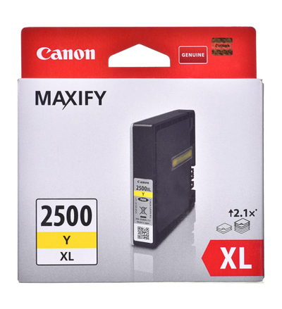 Kartrixh boje Canon PGI2500XLY, XL, 19ml, i verdhë