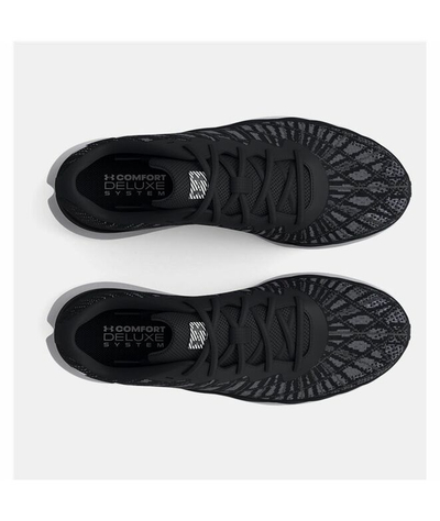 Atlete Under Armour Charged Breeze 2, tekstil, për femra, të zeza gri